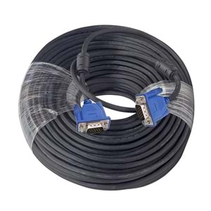 POLAXTOR Vga Kablo 15 Pin Erkek Filtreli 50 Metre