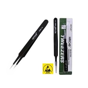 CIMBIZ DÜZ ANTİSTATİK 130MM VETUS ESD-14