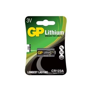 GP CR-123A Pil CR123A 3V Lityum