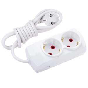 MİRSA 7720005 2Li Grup Priz Topraklı 5 Metre