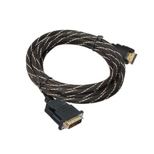 HDMI TO DVI KABLO 18+1 ÖRGÜLÜ 2MT KAWAI KW-061
