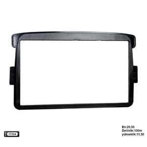 DOUBLE TEYP ÇERÇEVE DACIA SANDERO DUSTER CLİO X-25