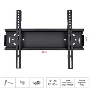 POLSAT 5011 Lcd Askı Aparatı Sabit 42-49 İnç 106-124cm