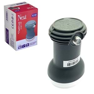 NEXT YE-101 LNB TEKLİ (SINGLE) PLATINIUM 0,1DB 3D 4K