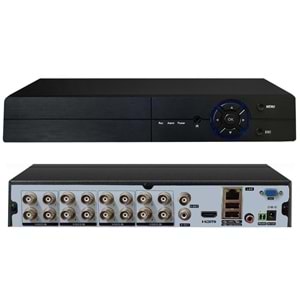 KAYIT CİHAZI AHD DVR 16 KANAL 2MP 1080P H265 5IN1 HİBRİT XMEYE AVENİR AV-TC16M