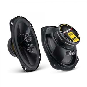 OTO HOPARLÖR OVAL 6X9 500W 3 YOLLU 2 ADET SOUNDMAX SX-TK691