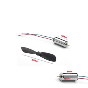 DRONE MOTOR 3,7V 20X8,5MM TM-5004