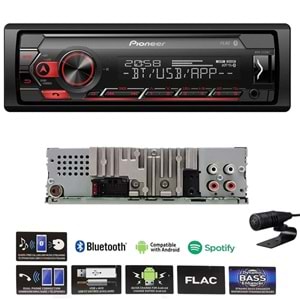 PIONEER MVH-S320BT Oto Teyp 4X50 Watt Bluetooth Usb Fm Aux