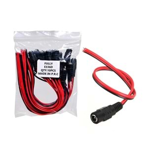 TK34 POWER KABLO 5,5X2,5MM DİŞİ 25CM FULLY E-336D