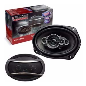 PLX-20676 Oto Hoparlör Oval 6x9 İnç 1000 Watt Kapaklı 2 Adet