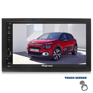 DOUBLE TEYP 7 4X55W BT/USB/SD/FM/AUX KAMERALI RAYMOS RYM-7090