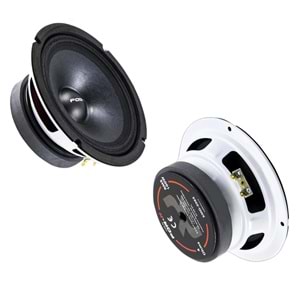 FOR-X XMD-3065 Oto Midrenge 16cm 200 Watt Beyaz 2 Adet