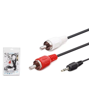 KABLO 2RCA AUX 3,5MM 1,5MT HADRON HDX-1042