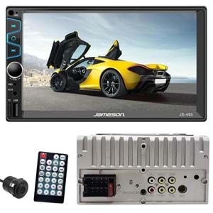 JAMESON JS-495 Double Teyp 7 İnç 4x45 Watt mirrorlink