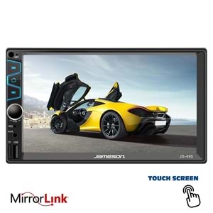 JAMESON JS-495 Double Teyp 7 İnç 4x45 Watt mirrorlink