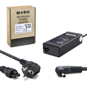 NOTEBOOK ADAPTÖR 65W 19V 3,42A 3,0X1,1MM ACER S-LİNK SL-NBA303/HD-8805