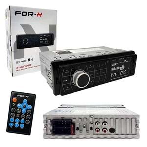 OTO TEYP 4X50W BT/2XUSB/SD/FM/AUX LCD DOKUNMATİK EKRAN FOR-X X-4200BT