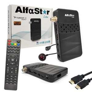 ALFASTAR LOTUS Uydu Alıcı Mini Full Hd