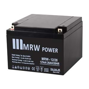 AKÜ 12V 26A (16X17X12,5CM) MRW
