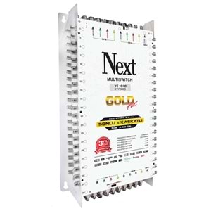UYDU SANTRAL 10/80 SONLU KASKATLI MULTISWITCH HİBRİT (ADAPTÖR DAHİL) NEXT