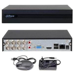 KAYIT CİHAZI DVR AHD 8 KANAL HD/CVI/AHD/TVI/CVBS/IP DAHUA DH-XVR1B08-I