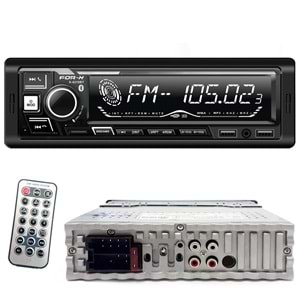 FOR-X X-4210BT Oto Teyp 4X55 Watt Bluetooth