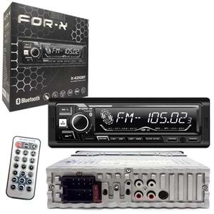 FOR-X X-4210BT Oto Teyp 4X55 Watt Bluetooth