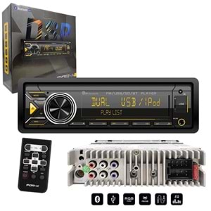 FOR-X X-5600DSP Oto Teyp 4X60 Watt Bluetooth