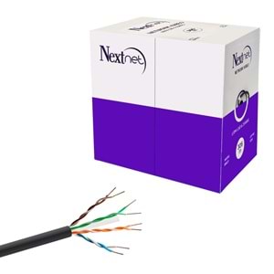 NEXTNET BB-623 Cat6 Kablo Dış Mekan 23Awg 0,57mm 305 Metre Bakır