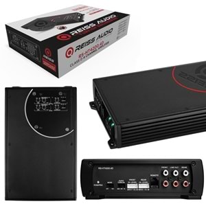 OTO ANFİ 800W 4 KANAL BASS KONTROL REISS AUDIO RS-HT4200,4D