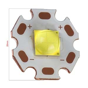 EL FENERİ LEDİ T6 BEYAZ 6-7,4V 20W