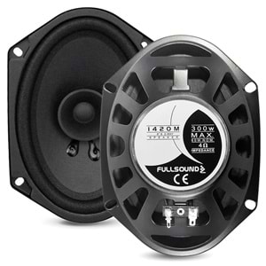 FULLSOUND K-1420M Oto Hoparlör Oval 6X8 İnç 300 Watt Ford 2 Adet