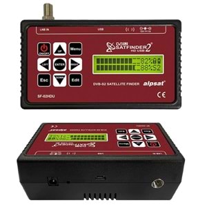 ALPSAT SF-02HD Sinyal Uydu Bulucu Satfinder Analog Usb