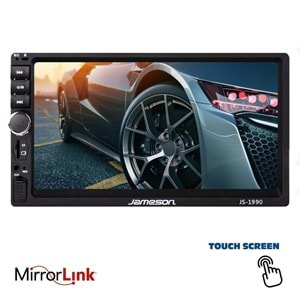 JAMESON JS-1990 Tofaş Double Teyp 7 İnç 4X55 Watt Mirrorlink Ayarlanabilir