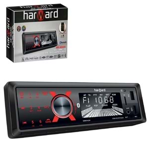 HARWARD HR-MX651 Oto Teyp 4X50 Watt Bluetooth Mobil Aplikasyon 2xUsb Sd Fm Aux