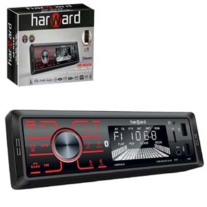 HARWARD HR-MX654 Oto Teyp 4X50 Watt Bluetooth Mobil Aplikasyon 2xUsb Sd Fm Aux