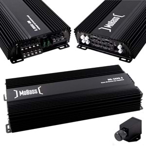 MOBASS MB-3000.5 OTO ANFİ 5000W 5 KANAL BASS CONTROL