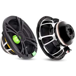 FOR-X XMD-1720NEO Oto Midrange 20cm 500 Watt Kapaklı 2 Adet