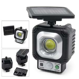JINGXIN JX-966A Solar Güneş Enerji Aydınlatma Lambası Sensörlü Cob Led