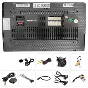 FOR-X XA-202Q TABLET MULTİMEDYA ANDROID 10,1 2+32GB CARPLAY