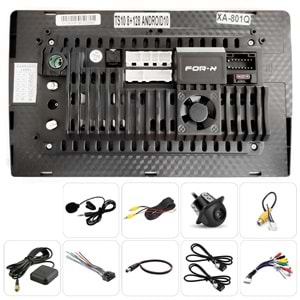 FOR-X XA-801Q Tablet Multimedya Android 9 İnç 8+128GB Carplay