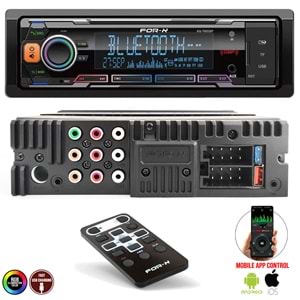 OTO TEYP 4X60W BT/2XUSB/SD/FM/AUX MOBİL APLİKASYON FOR-X XQ-700DSP