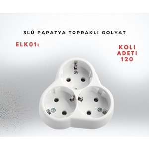 3LÜ GOLYAT TOPRAKLI PAPATYA TİP