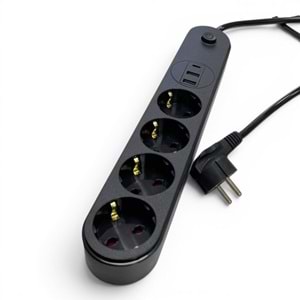 Forline Termal Akım Korumalı Grup Priz 4 LÜ ( Type-c + 2 Usb ) TAK03