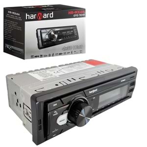 HARWARD HR-MX4H Oto Teyp 4X50 Watt Bluetooth Mobil Aplikasyon 2xUsb Sd Fm Aux