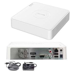 HIKVISION DS-7104HGHI-K1 Ahd Dvr Kayıt Cihazı 4 Kanal 2mp Hibrit