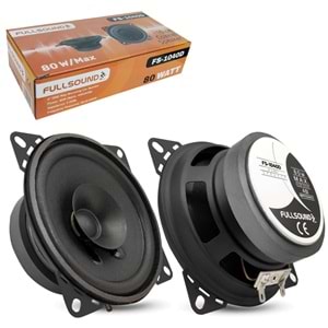FULLSOUND FS-1040D Oto Hoparlör 10cm 80 Watt 2 Adet