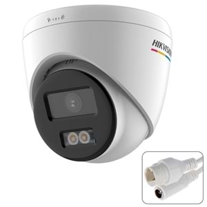 HIKVISION DS-2CD1347G0-LUF Dome Ip Kamera 4mp 2,8mm Renkli Gece Görüş