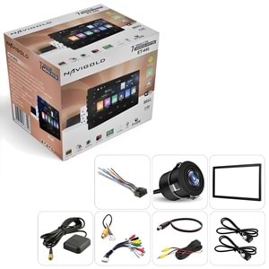 NAVIGOLD ET-446 Tofaş Double Teyp Android 7 İnç 4x55 Watt 2+32GB Carplay