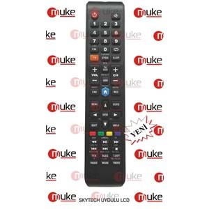 MUKE ML0198 SKYTECH MAVİ HOME TUŞLU SMART TV KUMANDASI